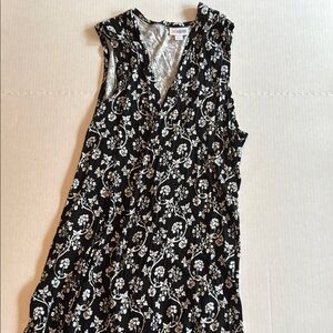 LuLaRoe Black and White Joy Vest